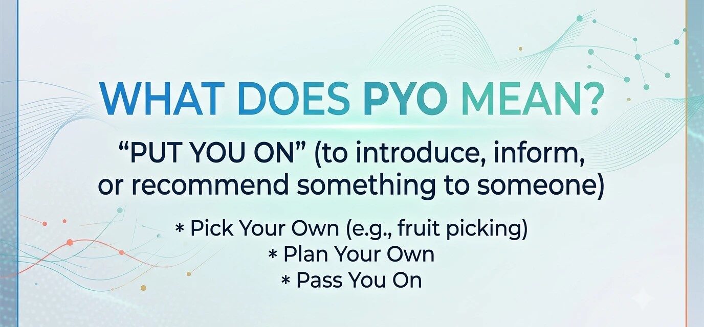 what-does-pyo-mean