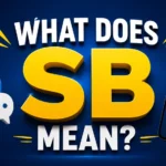 what-does-sb-mean