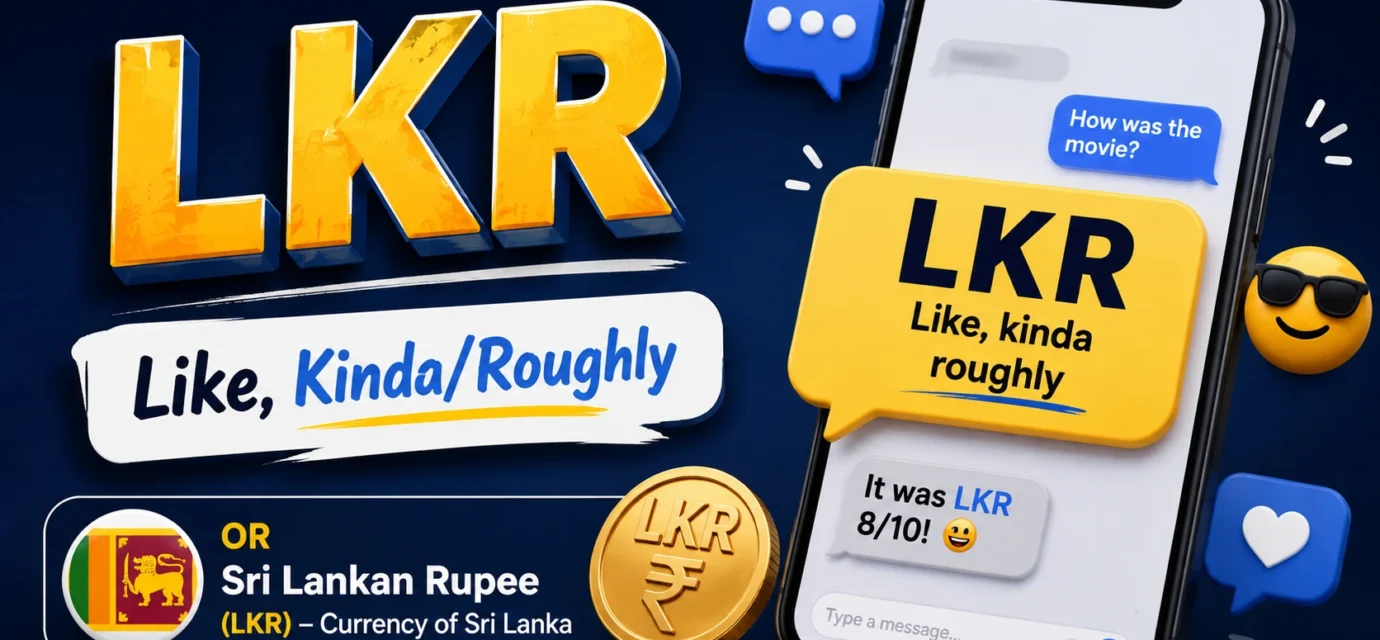 what-does-lkr-mean