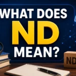 what-does-nd-mean