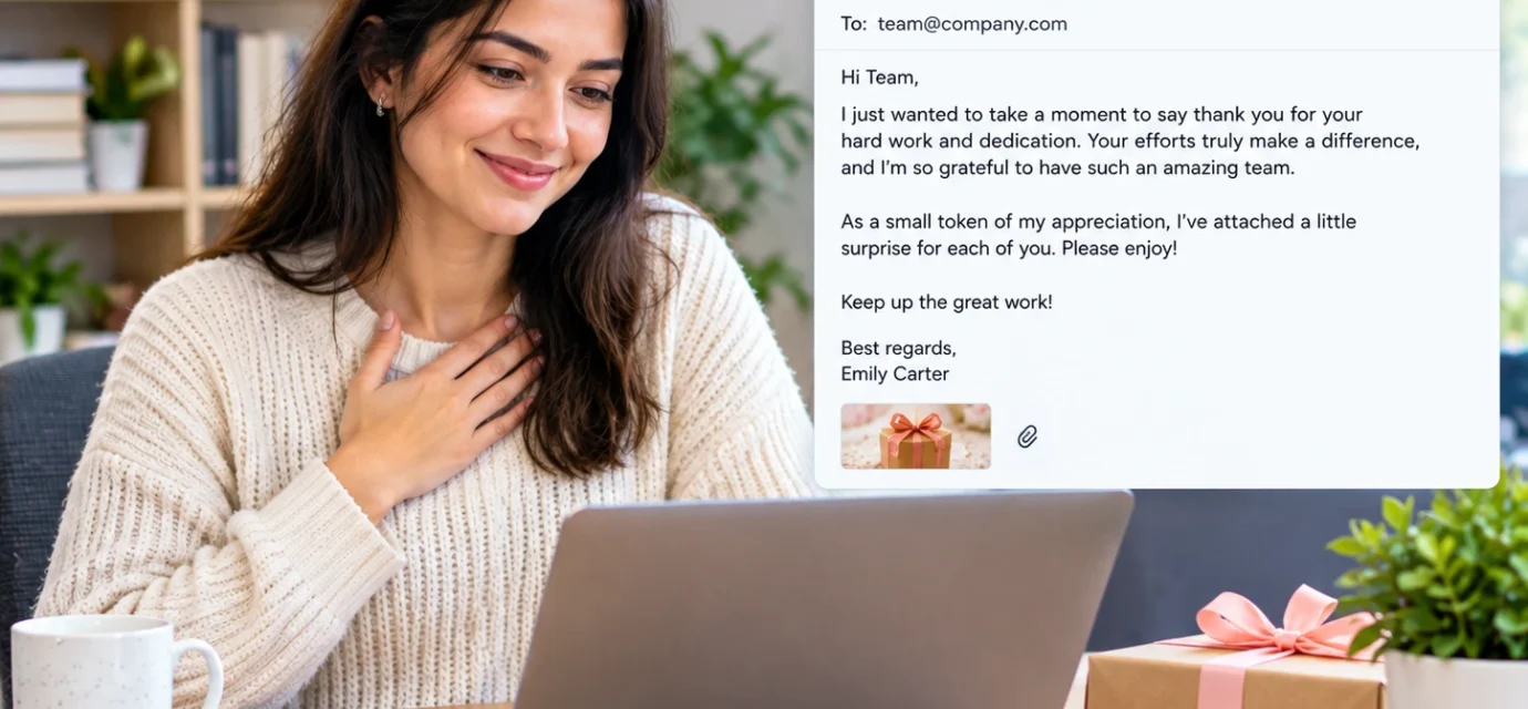 token-of-appreciation-email-example